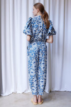 Pantalon Thais Blue Bloom