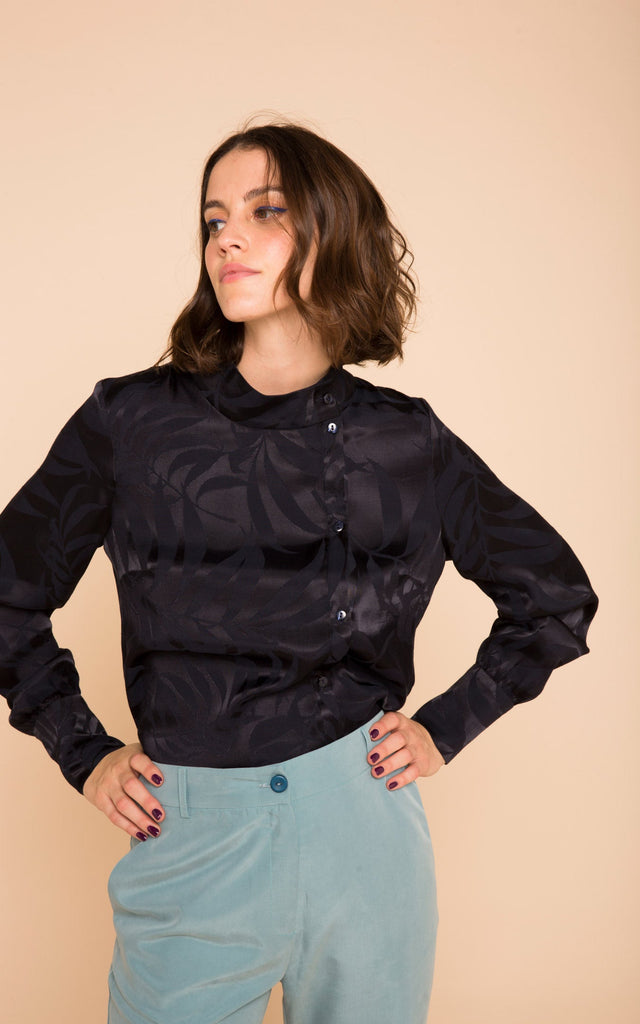 Modetrotter - Chemise André Kaupo Marine
