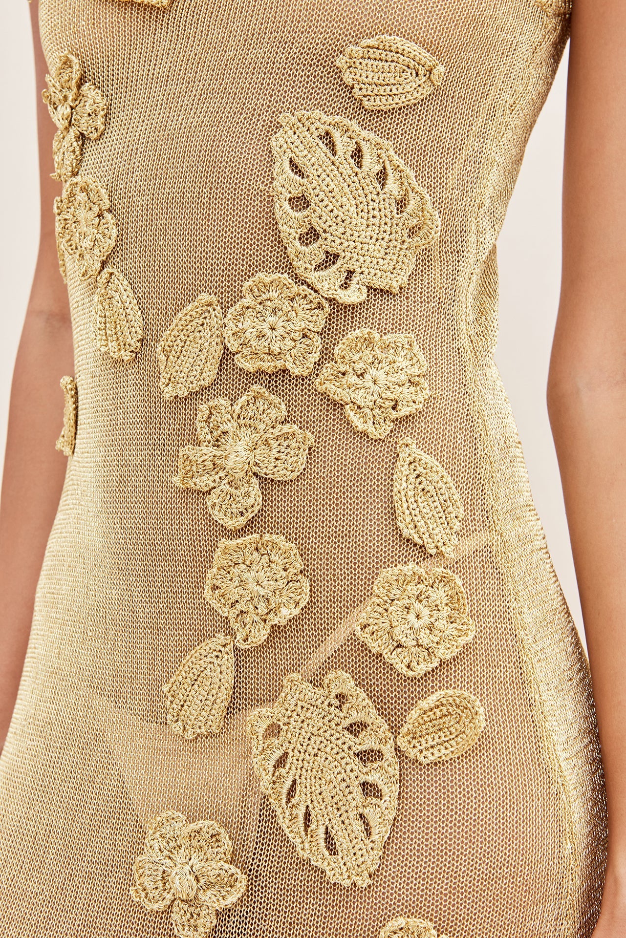 Robe De Plage Pemma - Gold