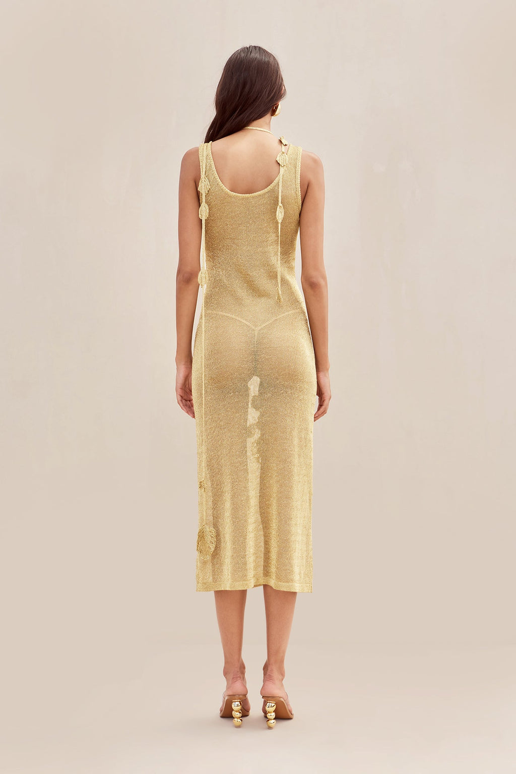 Robe De Plage Pemma - Gold