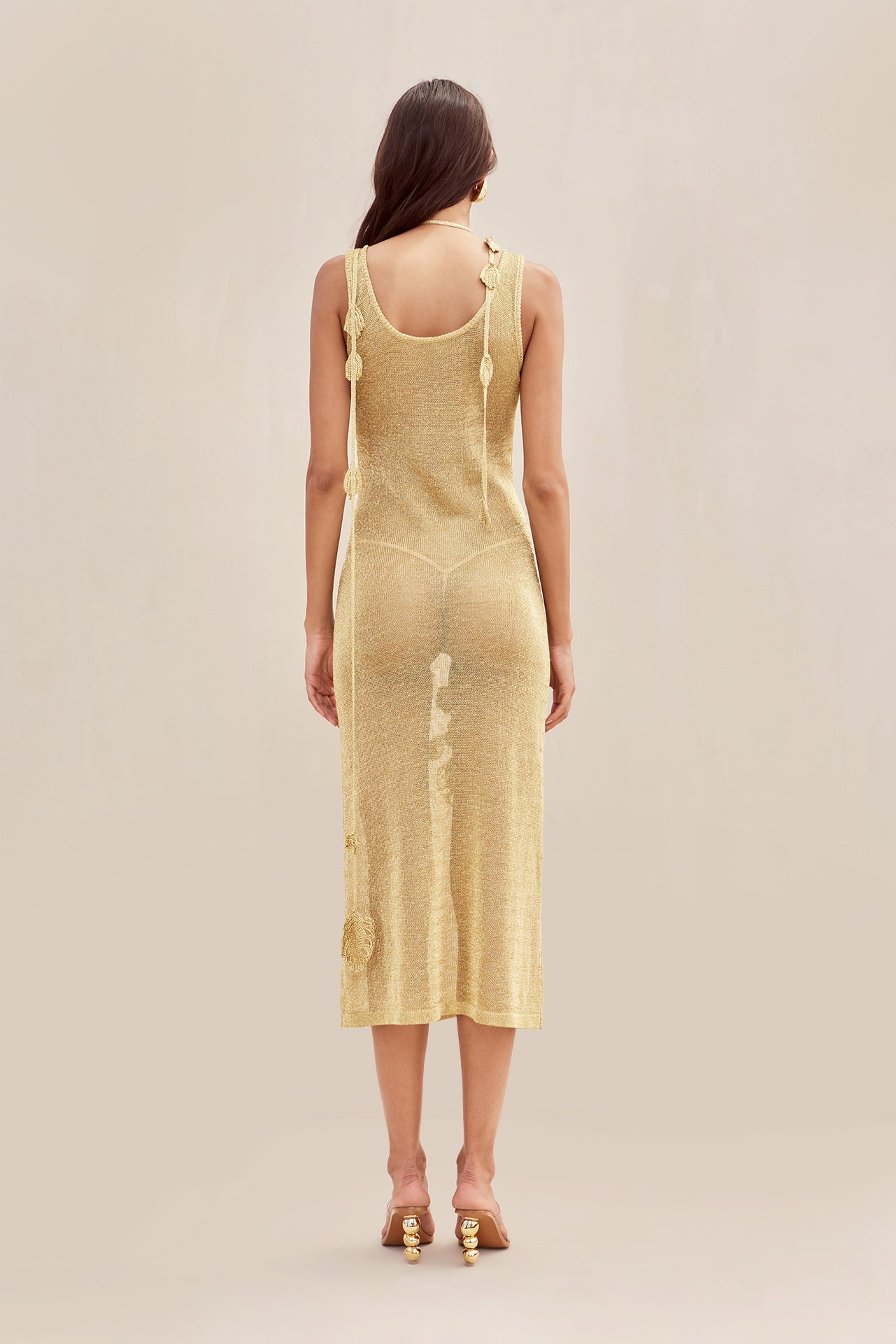 Robe De Plage Pemma - Gold