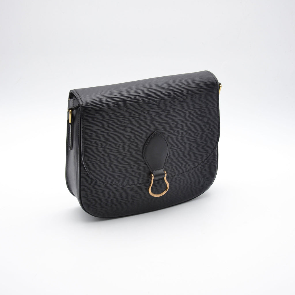 Louis Vuitton Saint Cloud Gm Cuir Épi Noir
