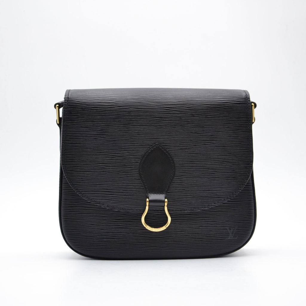 Louis Vuitton Saint Cloud Gm Cuir Épi Noir