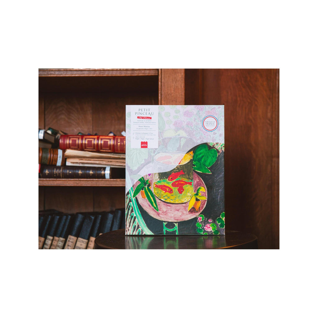 Coffret Peinture Au Numéro - Petit Pinceau - Les Poissons Rouges, Henri Matisse