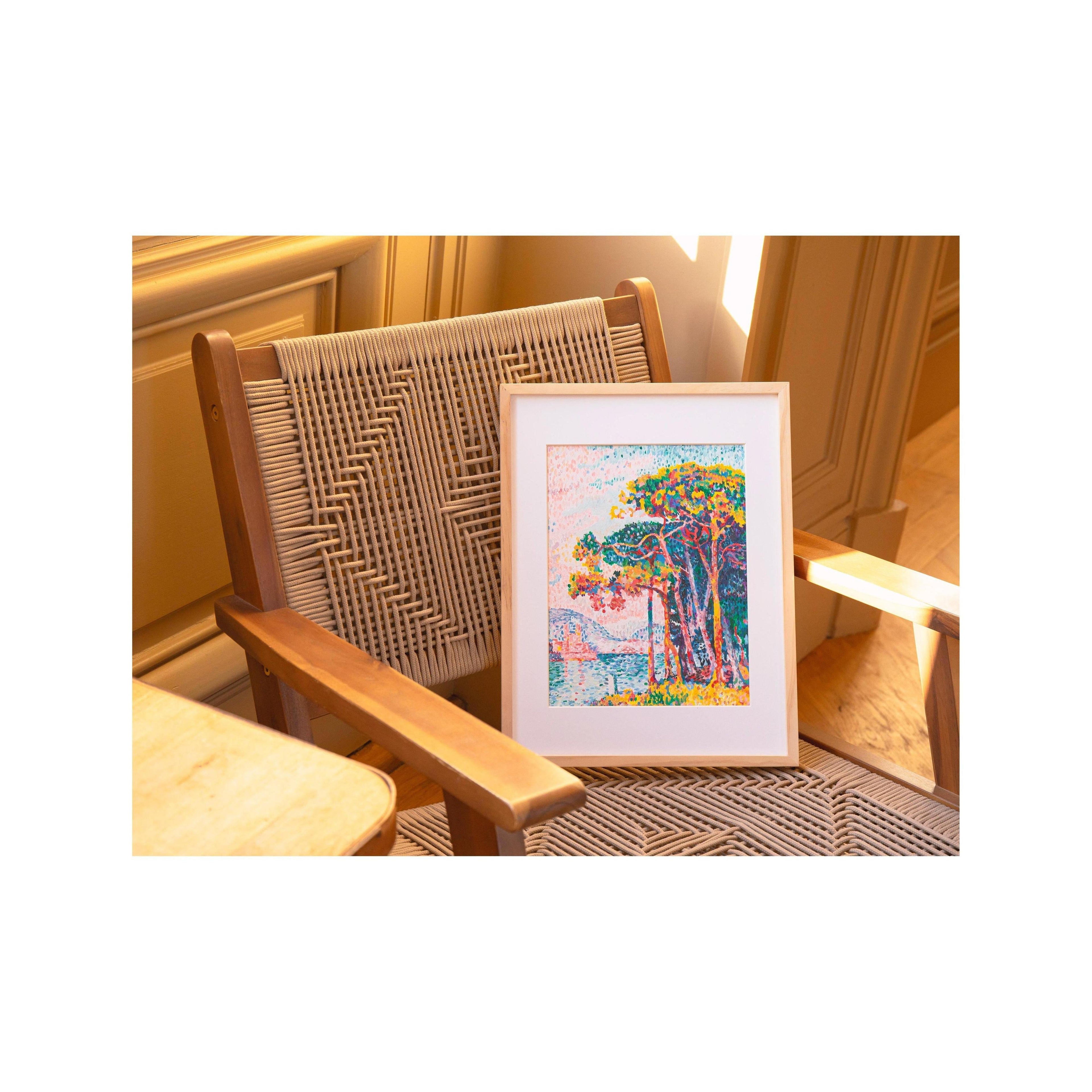 Coffret Peinture Au Numéro - Petit Pinceau - Antibes (La Pinède), Paul Signac