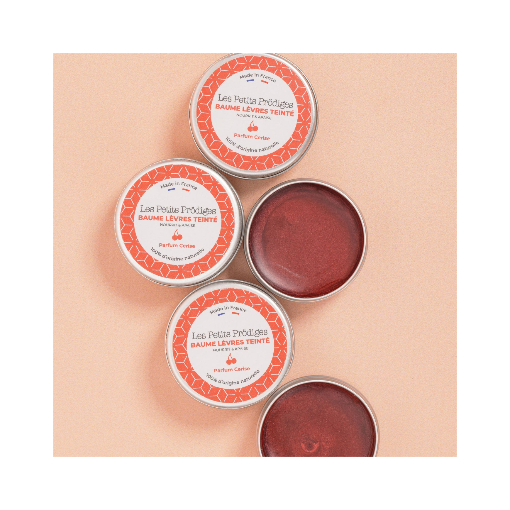 Baume lèvres teinté naturel et nourrissant 