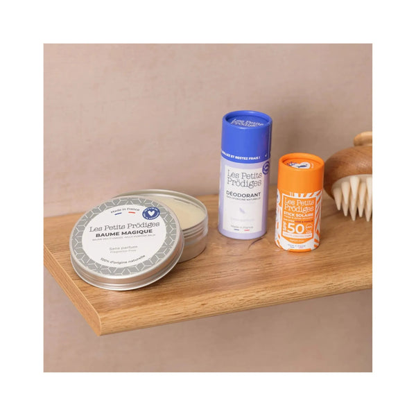 Trio de produits naturels pour les femmes enceintes