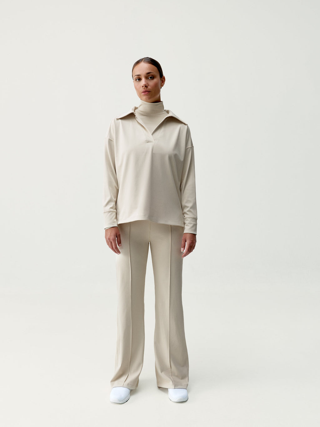 Sweatshirt Lua Polo - Winter Ecru - Femme