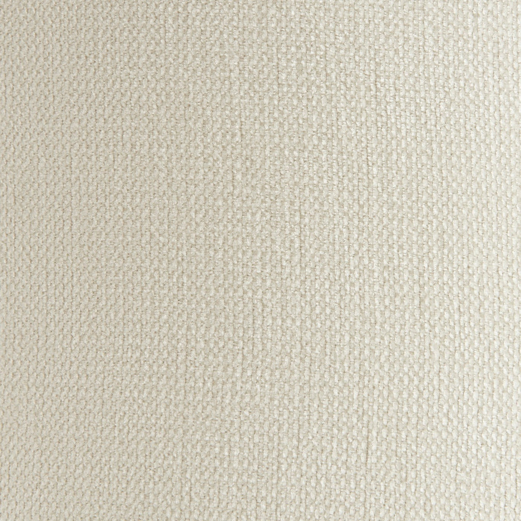 Luisa - Chaises - Tissu Chenille - Écru Et Pieds Métal Marron