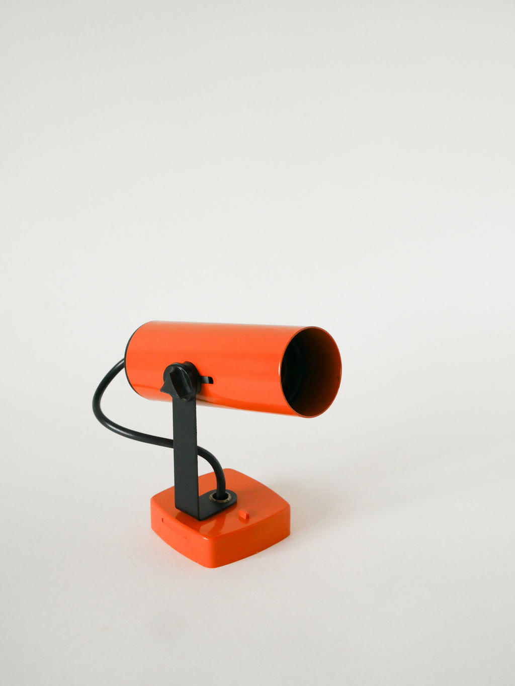 Applique Spot En Métal, Orange, 1970