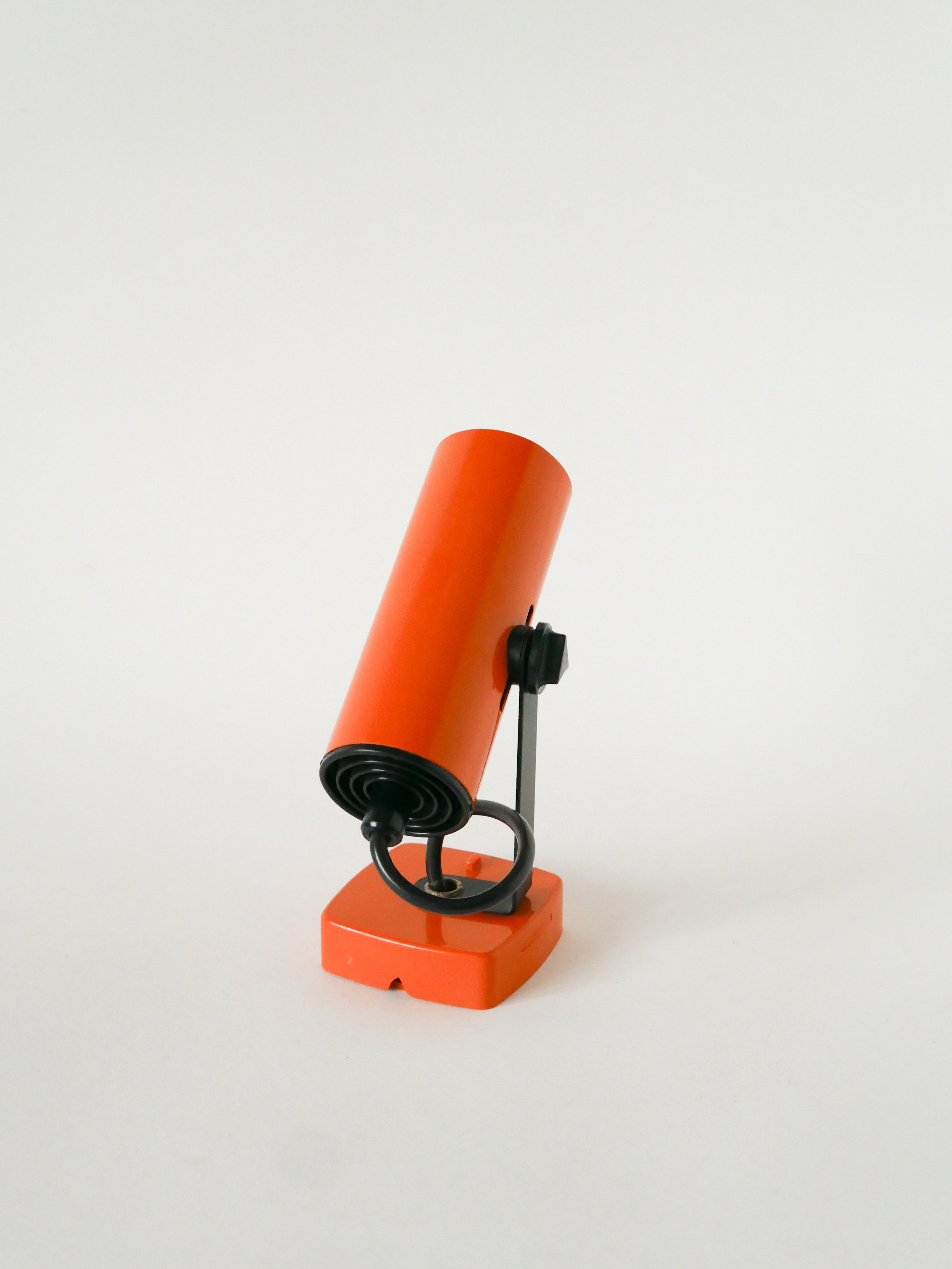 Applique Spot En Métal, Orange, 1970