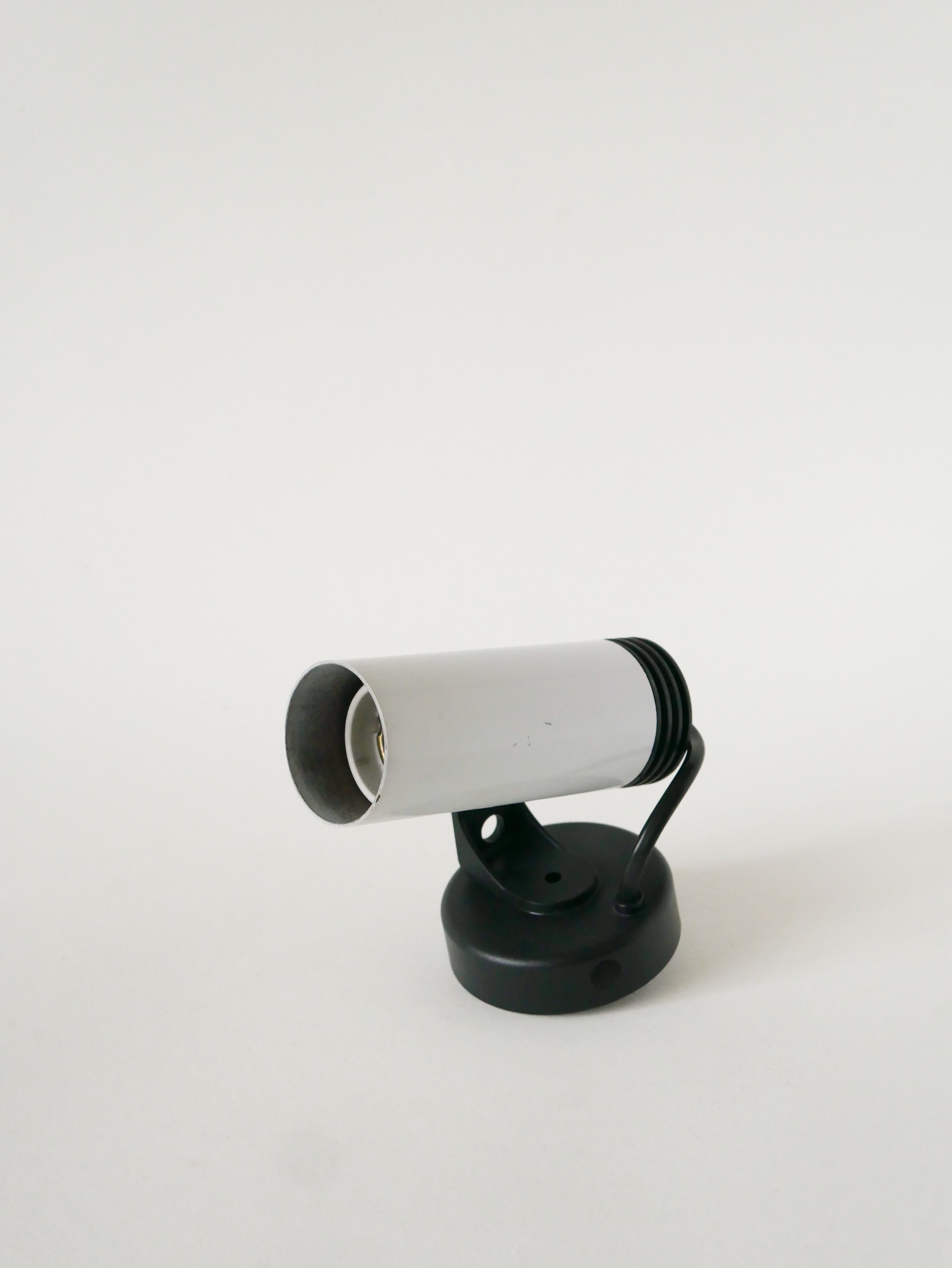 Applique Spot En Métal, Blanc, 1970