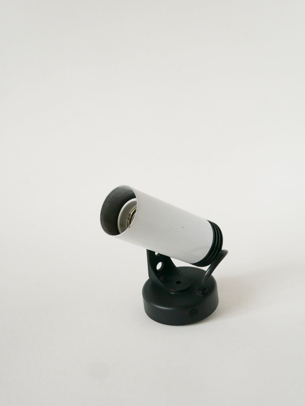 Applique Spot En Métal, Blanc, 1970