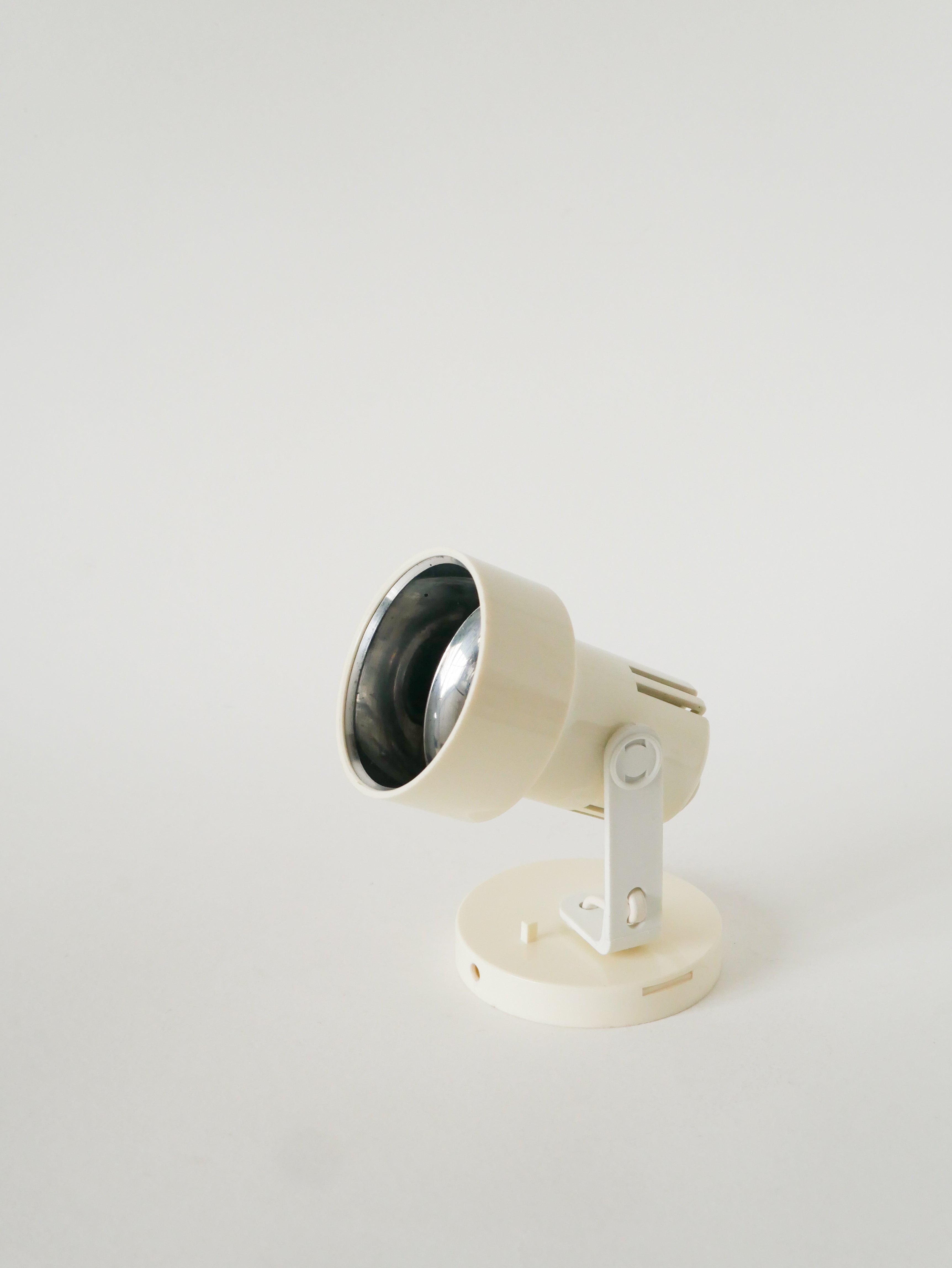 Applique Spot En Plastique, Crème, 1970