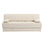 Luma - Banquette 3 Places - Tissu Chenille Beige