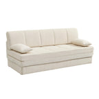 Luma - Banquette 3 Places - Tissu Chenille Beige