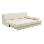 Luma - Banquette 3 Places - Tissu Chenille Beige