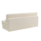 Luma - Banquette 3 Places - Tissu Chenille Beige