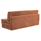 Luma - Banquette 3 Places - Tissu Chenille Terracotta