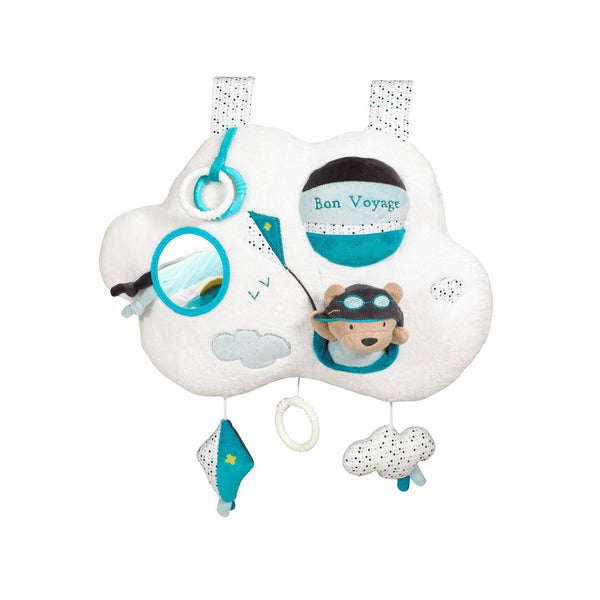 Led Musical En Velours Blanc