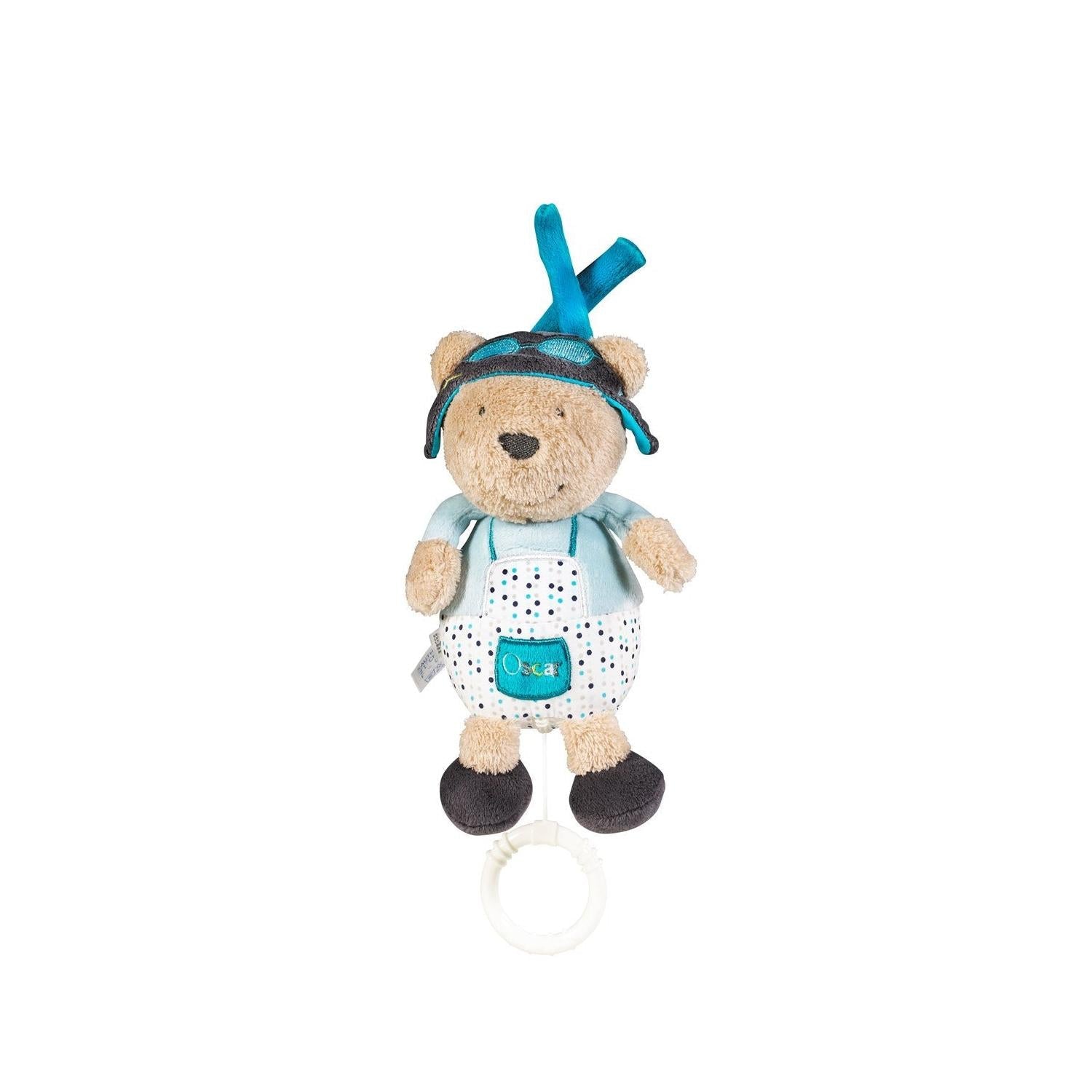 Mini Musical En Velours Bleu