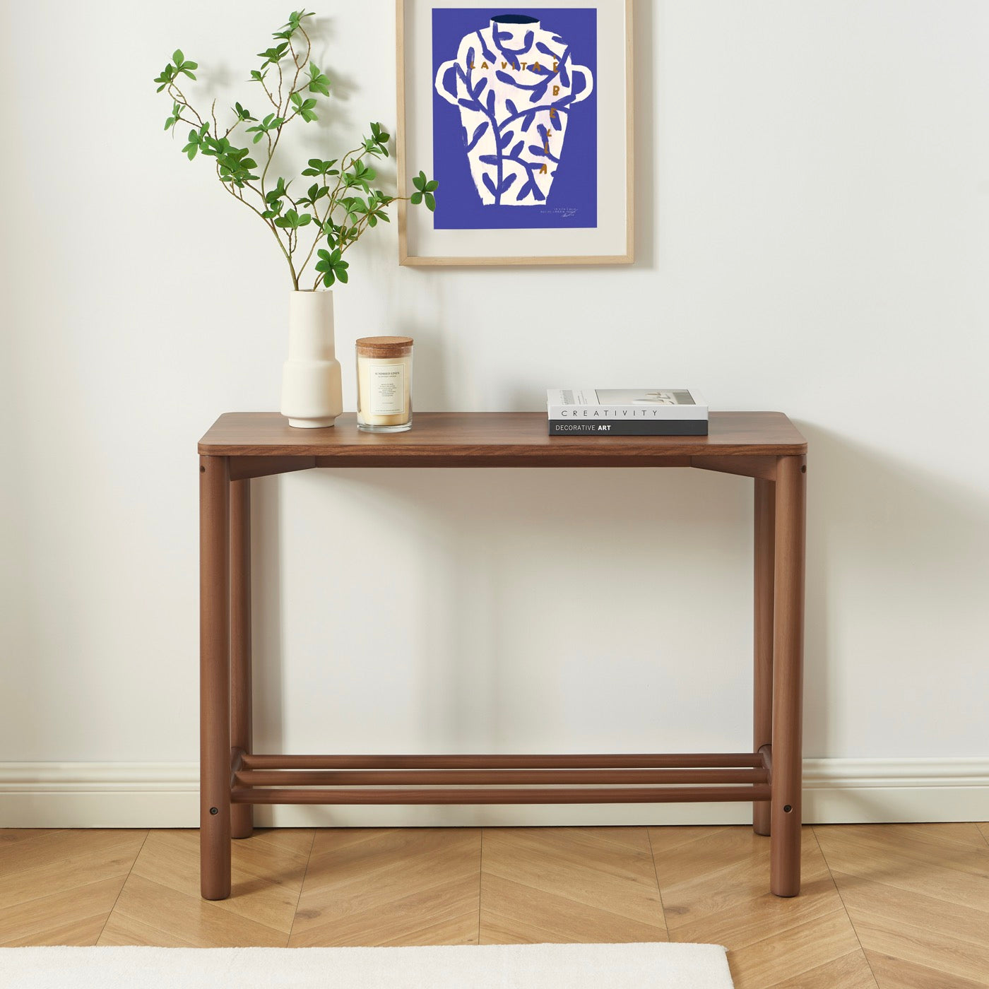 Lya - Console - Effet Noyer