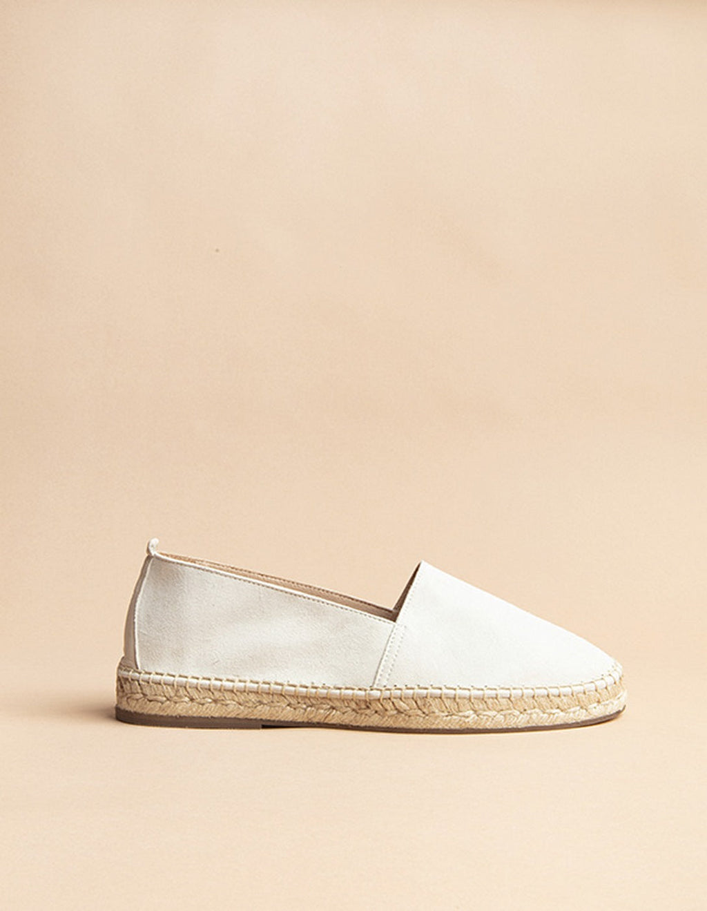 Espadrilles Plates Lyonnaise Daim - Cuir Daim Gris - Homme