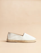 Espadrilles Plates Lyonnaise Daim - Cuir Daim Gris - Homme