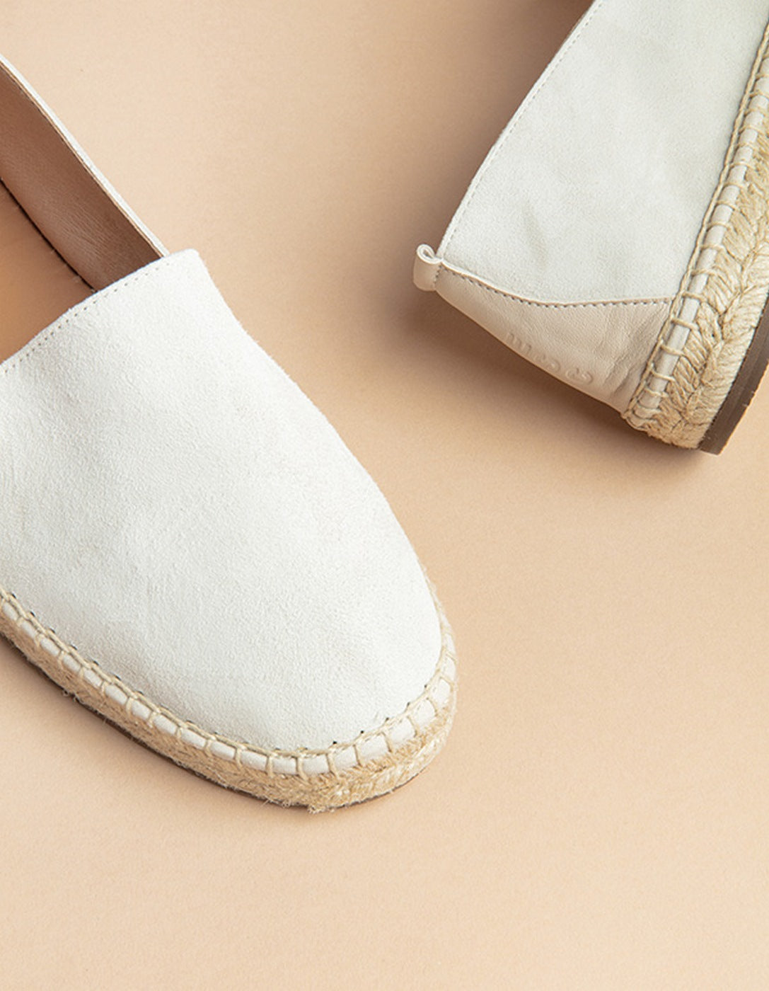 Espadrilles Plates Lyonnaise Daim - Cuir Daim Gris - Homme