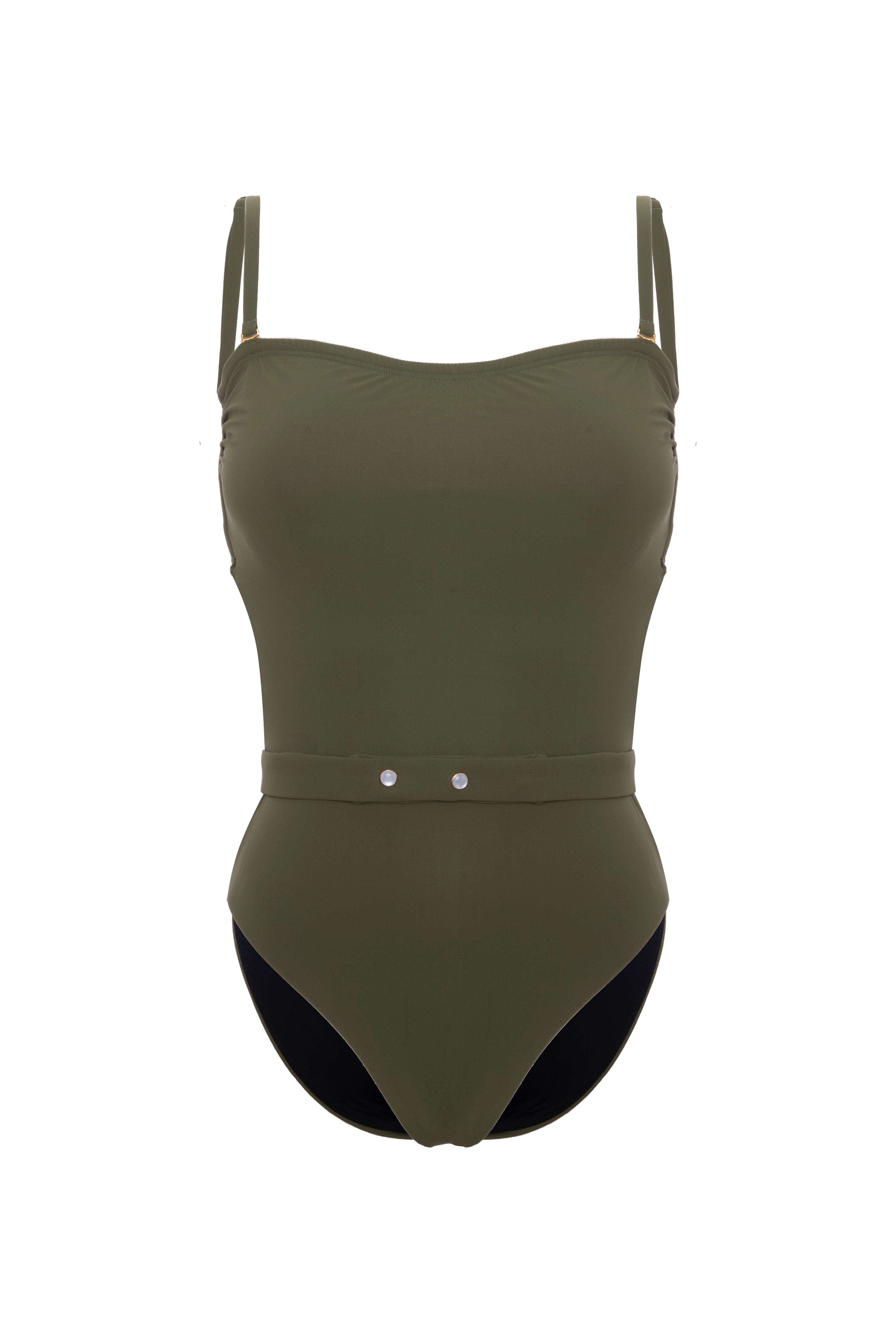 Maillot 1 Pièce Intemporel 23 Kaki