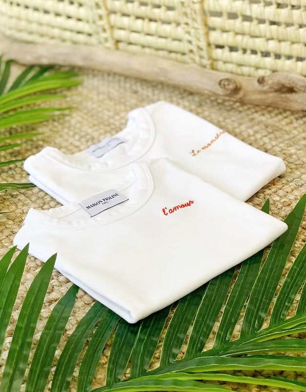 T-Shirt L’Incontournable - Blanc - À Personnaliser