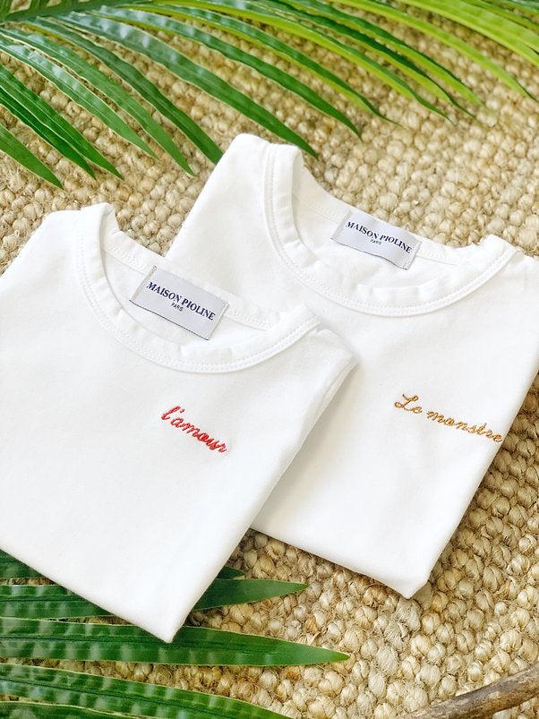 T-Shirt L’Incontournable - Blanc - À Personnaliser