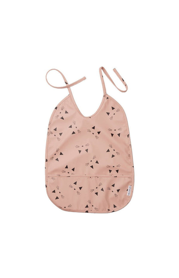 Liewood - Bavoir Imperméable Pour Enfants Lai - Cat Rose