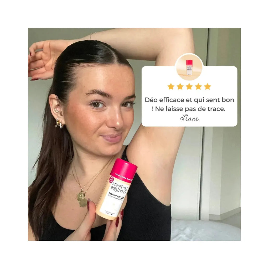 Déodorant Solide efficace 48h lait de vanille zéro trace blanche