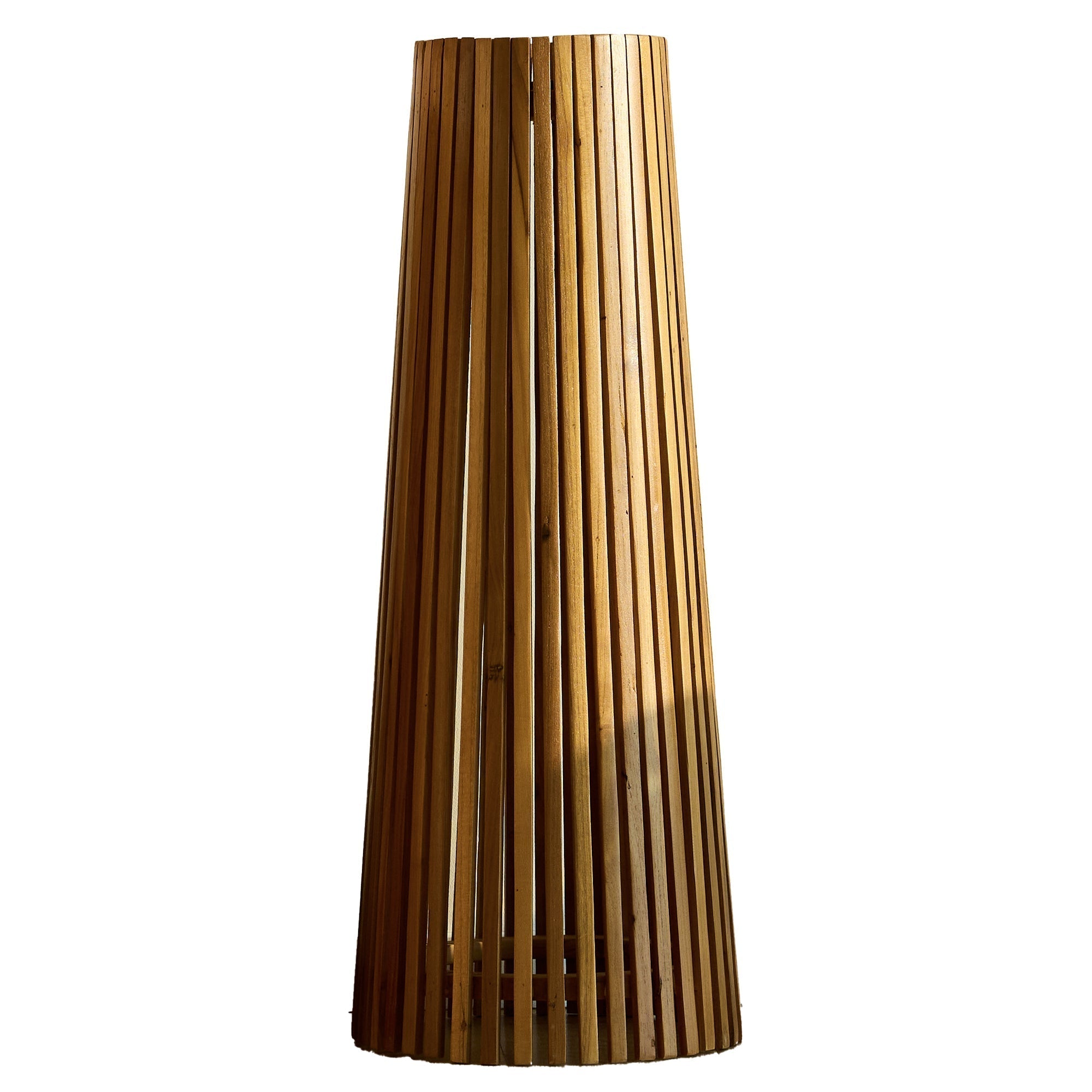 Tecka - Décoration Lumineuse Solaire - Bois - Bois
