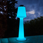 Austral - Lampadaire Solaire - Polyéthylène - Blanc