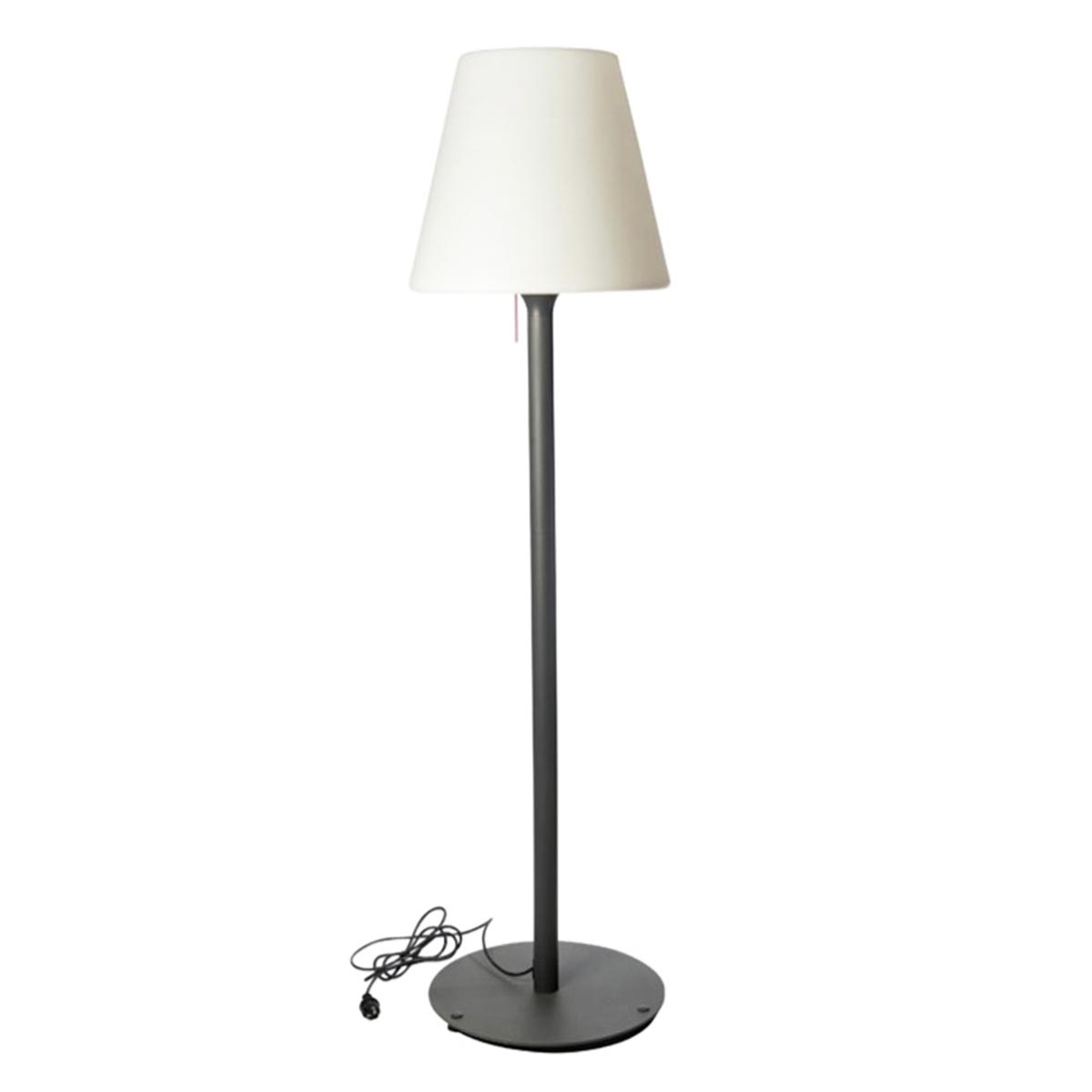 Standy - Lampadaire Filaire - Acier - Gris