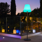 Standy - Lampadaire Sans Fil - Polyéthylène - Gris