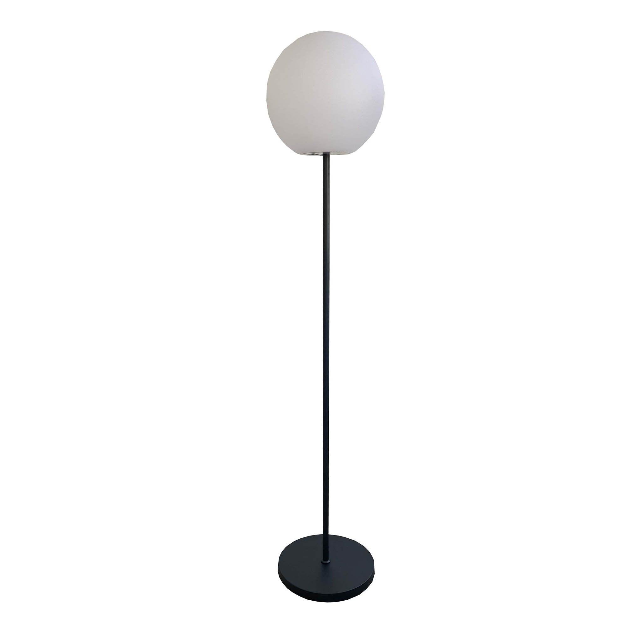 Luny - Lampadaire Sans Fil - Polyéthylène - Gris