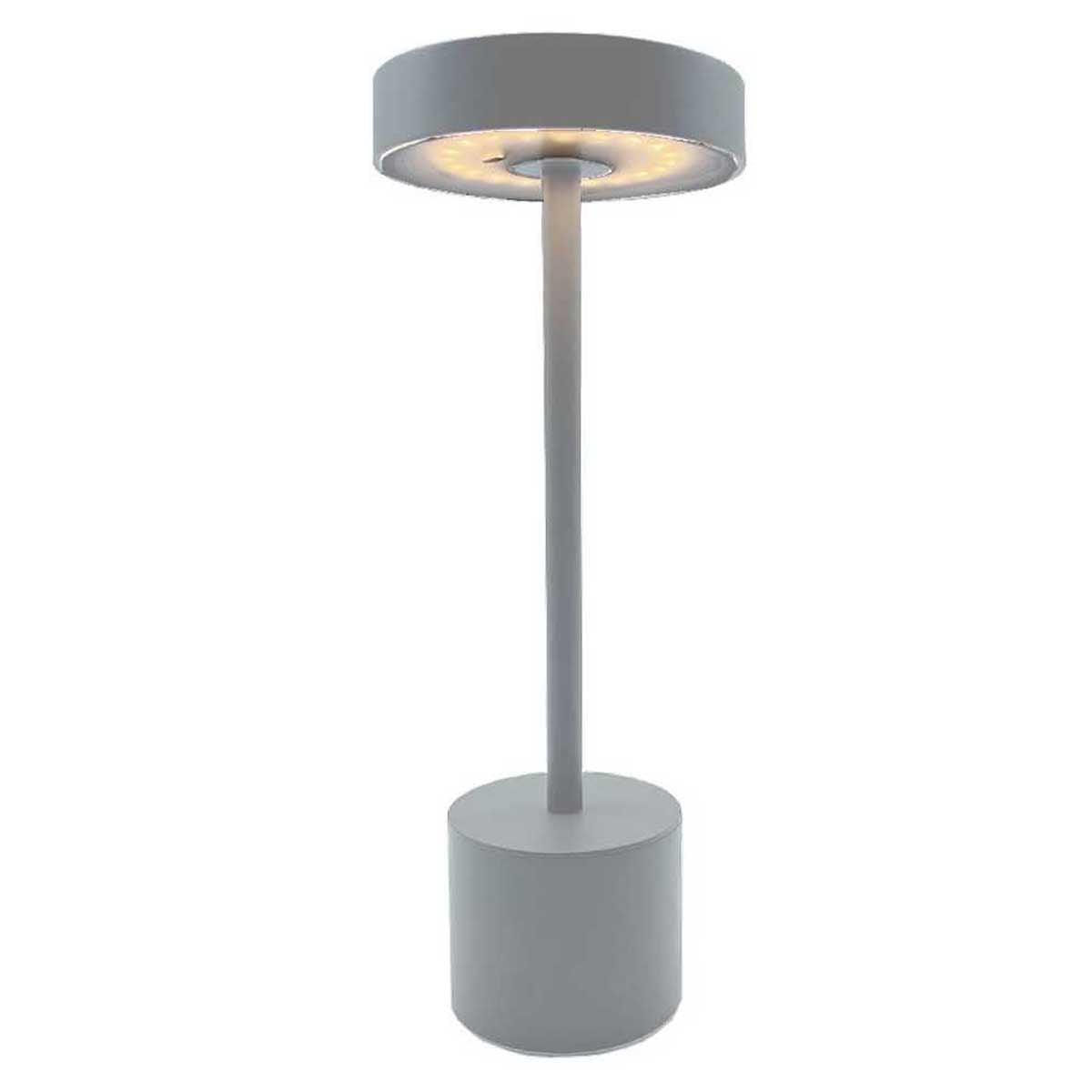 Lampe De Table Sans Fil - Roby Grey