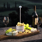 Basket - Lampe De Table Sans Fil - Aluminium - Blanc