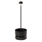 Basket - Lampe De Table Sans Fil - Aluminium - Noir