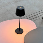 Kelly - Lampe De Table Sans Fil - Acier - Noir