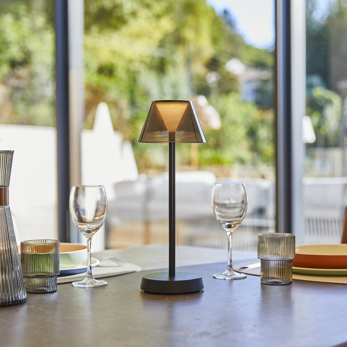 Lampe De Table Sans Fil - Beverly Black