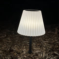 Lady Mini - Lampe De Table Solaire - Acier - Gris