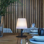 Standy Mini - Lampe De Table Sans Fil - Acier - Noir