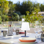 Standy Mini - Lampe De Table Sans Fil - Acier - Noir