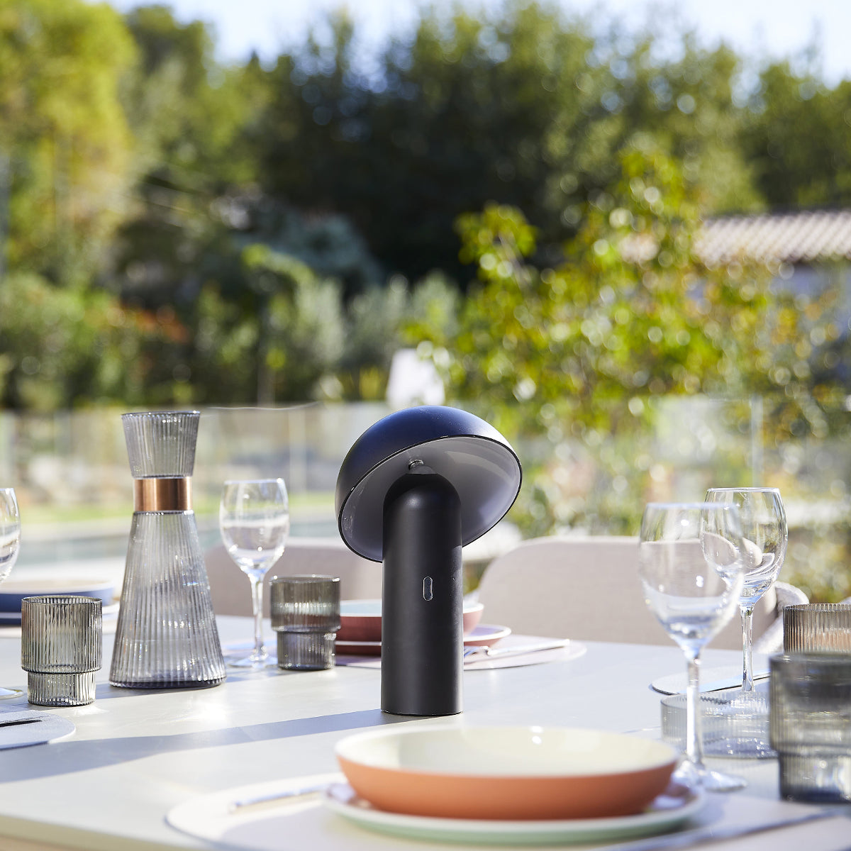 Lampe De Table Sans Fil - Tod Black