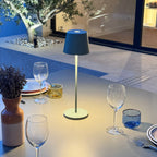 Kelly - Lampe De Table Sans Fil - Acier - Vert