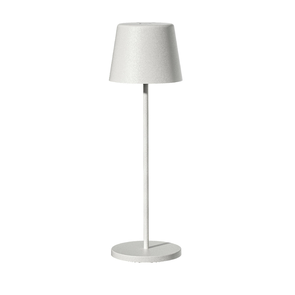 Kelly - Lampe De Table Sans Fil - Acier - Blanc
